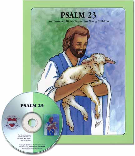Young Children's Chapter Memory Book & CD: Psalm 23 [KJV]