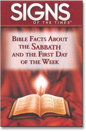 Bible Facts About the Sabbath & 1st Day—Pocket <i>Signs</i> (100)